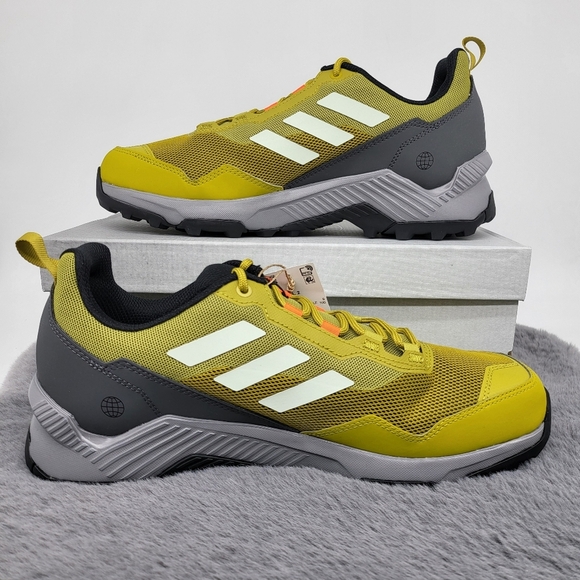 New Adidas Eastrail 2.0 'Pulse Olive' Men's Hiking Shoes Size 11 - Picture 5 of 7